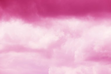 soyut pembe renkli bulutlu gökyüzü arkaplanı 