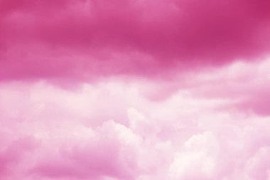 soyut pembe renkli bulutlu gökyüzü arkaplanı 