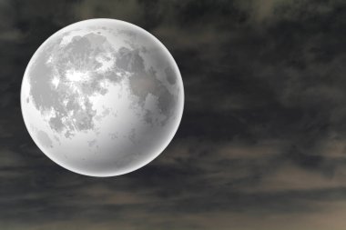 Soyut ay arkaplan görüntüsü, gezegen konsepti 