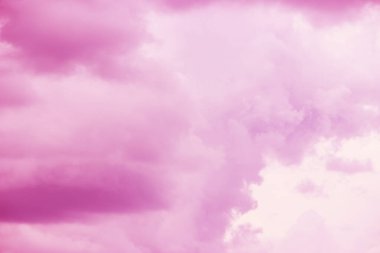 soyut pembe renkli bulutlu gökyüzü arkaplanı 