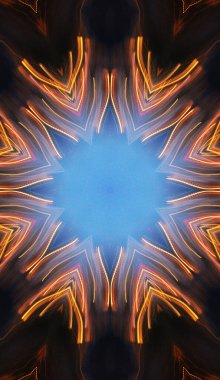 Renkli soyut arka plan. Fantezi mandala konsepti