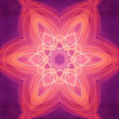 Renkli soyut arka plan. Fantezi mandala konsepti