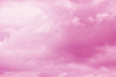 soyut pembe renkli bulutlu gökyüzü arkaplanı 