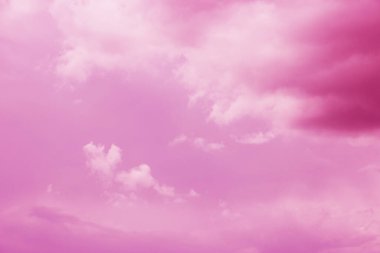 soyut pembe renkli bulutlu gökyüzü arkaplanı 