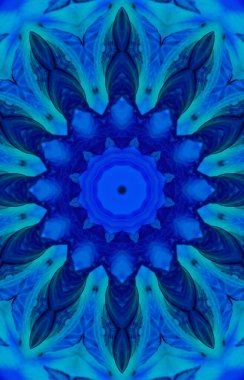 Renkli soyut arka plan. Fantezi mandala konsepti