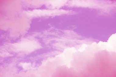 soyut pembe renkli bulutlu gökyüzü arkaplanı 