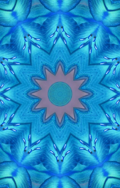 Kleurrijke Abstracte Achtergrond Fantasie Mandala Concept — Stockfoto