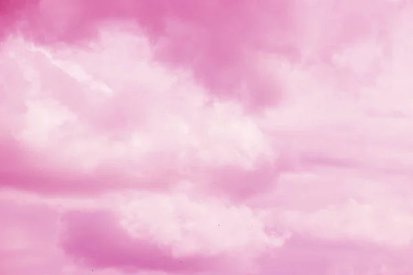 Astratto Colore Rosa Cielo Nuvoloso Vista Sfondo — Foto Stock