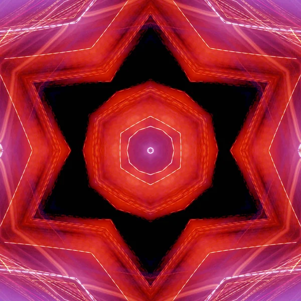 Πολύχρωμο Αφηρημένο Υπόβαθρο Φαντασία Mandala Έννοια — Φωτογραφία Αρχείου