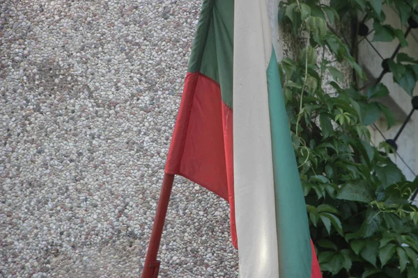 Bulgarien Flag Vinker Vinden - Stock-foto