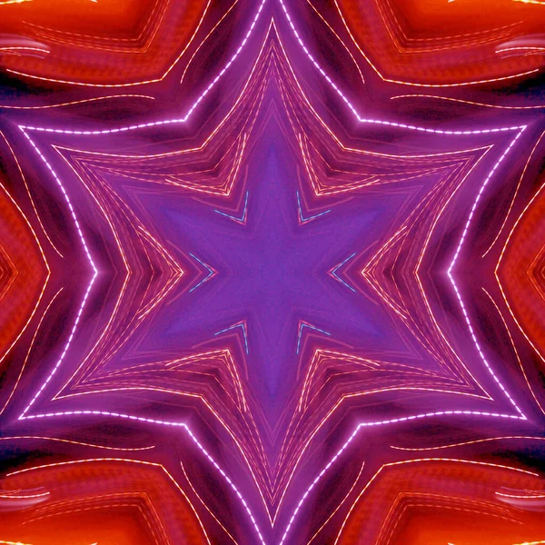 Fondo Abstracto Colorido Fantasía Mandala Concepto —  Fotos de Stock