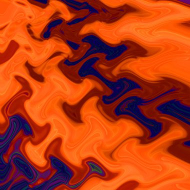 Renkli dalgalarda soyut arkaplan 