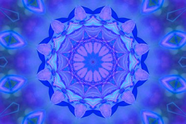 Renkli soyut arka plan. Fantezi mandala konsepti