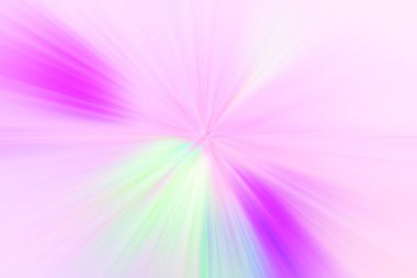 Dinamik ışık huzmeleri. Uzayda bir parlama perspektife giriyor