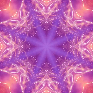 Renkli soyut arka plan. Fantezi mandala konsepti