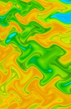 Renkli dalgalarda soyut arkaplan 