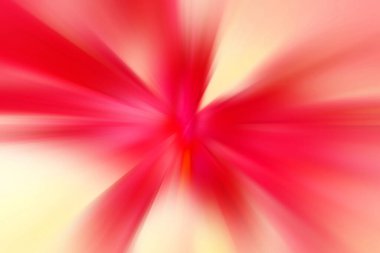 Dinamik ışık huzmeleri. Uzayda bir parlama perspektife giriyor