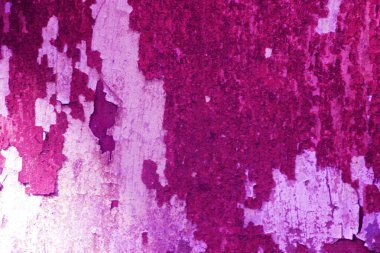 Paslanmış eski boyanmış doku arkaplanı.