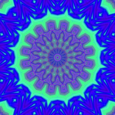 Renkli soyut arka plan. Fantezi mandala konsepti