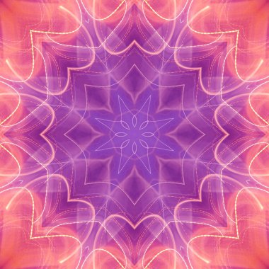 Renkli soyut arka plan. Fantezi mandala konsepti