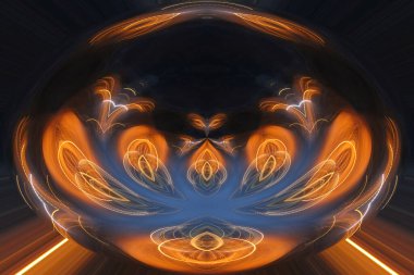 Renkli soyut arka plan. Fantezi mandala konsepti