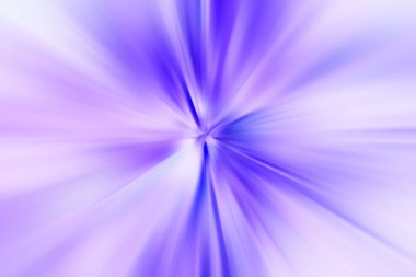 Dinamik ışık huzmeleri. Uzayda bir parlama perspektife giriyor