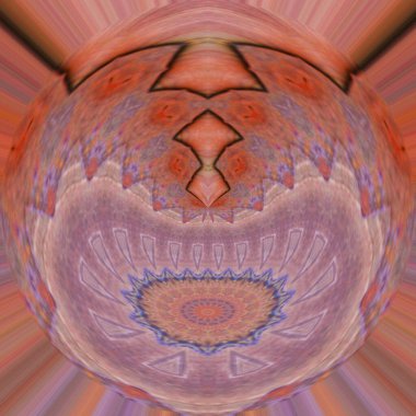 soyut kaleydoskopik şekil gizemli arkaplan 