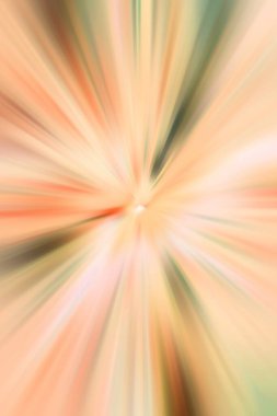 Dinamik ışık huzmeleri. Uzayda bir parlama perspektife giriyor