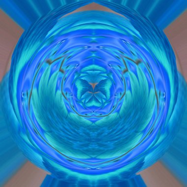 soyut kaleydoskopik şekil gizemli arkaplan 