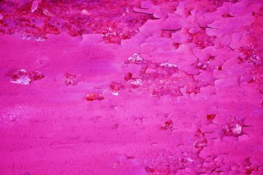 Paslanmış eski boyanmış doku arkaplanı.