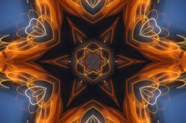 Renkli soyut arka plan. Fantezi mandala konsepti