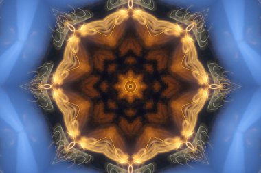 Renkli soyut arka plan. Fantezi mandala konsepti