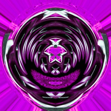 soyut kaleydoskopik şekil gizemli arkaplan 