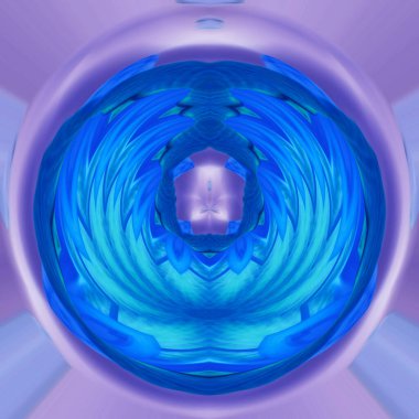 soyut kaleydoskopik şekil gizemli arkaplan 