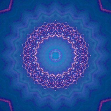 Renkli soyut arka plan. Fantezi mandala konsepti