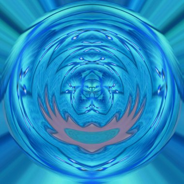 soyut kaleydoskopik şekil gizemli arkaplan 