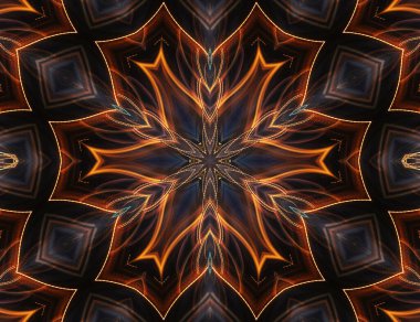 Renkli soyut arka plan. Fantezi mandala konsepti