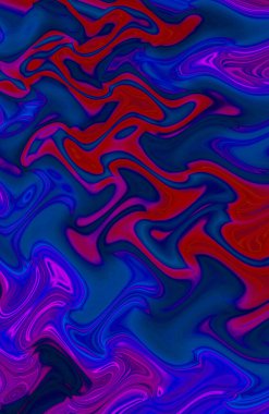 Renkli dalgalarda soyut arkaplan 