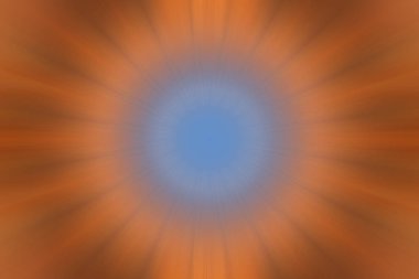 Çember desenli soyut renkli mandala