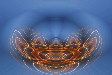 Renkli soyut arka plan. Fantezi mandala konsepti