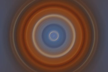 Çember desenli soyut renkli mandala