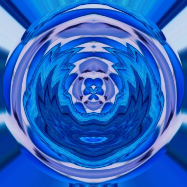 soyut kaleydoskopik şekil gizemli arkaplan 