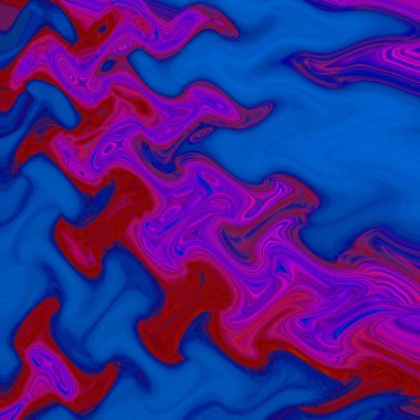 Renkli dalgalarda soyut arkaplan 