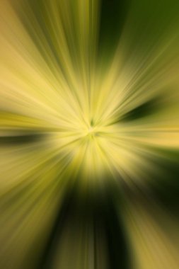 Dinamik ışık huzmeleri. Uzayda bir parlama perspektife giriyor