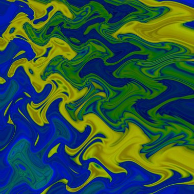 Renkli dalgalarda soyut arkaplan 