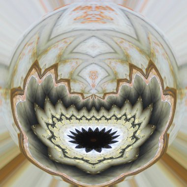 soyut kaleydoskopik şekil gizemli arkaplan 