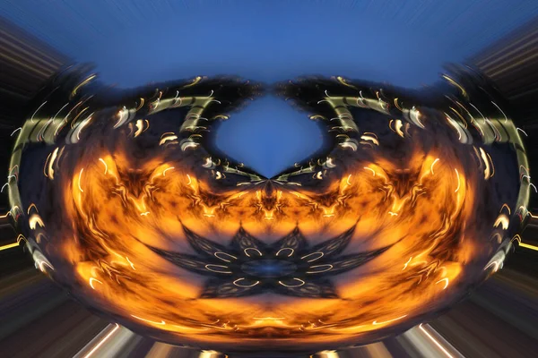 Kleurrijke Abstracte Achtergrond Fantasie Mandala Concept — Stockfoto