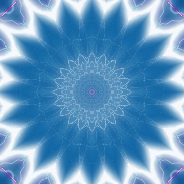 Fond Abstrait Coloré Concept Mandala Fantastique — Photo