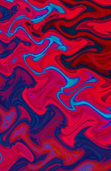 Abstrakt Bakgrunn Fargerike Bølger – stockfoto