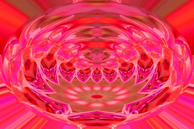 Renkli soyut arka plan. Fantezi mandala konsepti